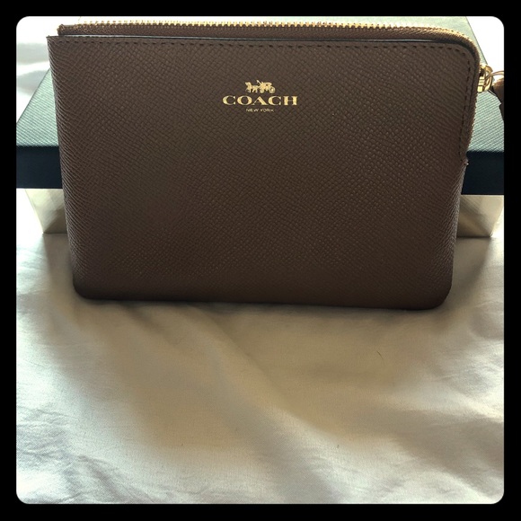 Coach Handbags - Coach Wristlet, brand new in box (small)